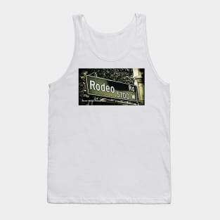 Rodeo Road, Los Angeles, California by Mistah Wilson Tank Top